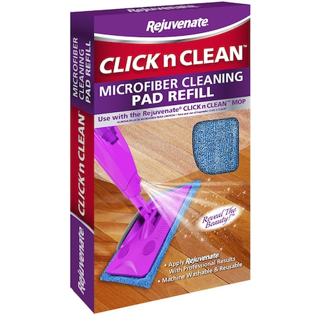 Rejuvenate Rejuvenate Click N Clean 17 in. Cleaning Microfiber Mop Refill 1 pk RJCLICKMOPCLEAN